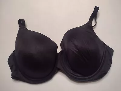 Auden Nursing Full Coverage Lightly Lined T-shirt Bra 40DD Black Underwire B18 • $7.98