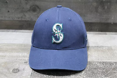 Melonwear Seattle Mariners Snapback Hat Cap Adult Adjustable Blue Embroidered • $6.49