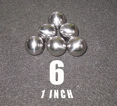 SIX (6) 1 Inch Monkey Fist TACTICAL CORE  Can Be Drilled ~ Made In USA • $3.99