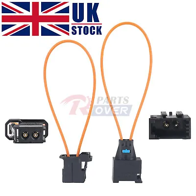 MOST Fiber Optic Loop Male Female For BMW Porsche Mercedes Audi Bypass Connector • £7.99