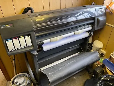 HP Designjet 1050C A0 Large Format Printer - Used (not A Lot) - Bundle. • £350