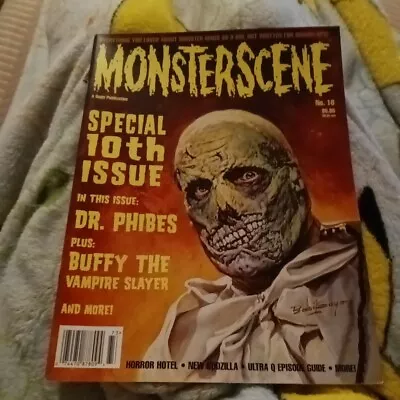 MONSTERSCENE Movie Magazine #10 Dr Phibes Buffy The Vampire Slayer 1997 Monster  • $16.28