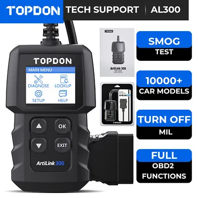 Car OBD2 Scanner Fault Code Reader Check Engine Automotive Diagnostic Reset Tool • £18.99