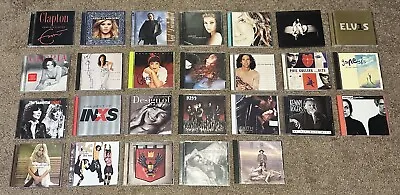 CD Lot Of 26 Various Artists Eric Clapton Phil Collins Gloria Estefan & More • $24.99