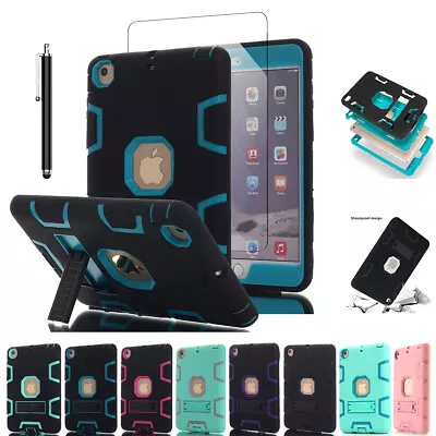 For Apple IPad Mini 5th/4/3/2/1st Case Hybrid Shockproof Heavy Duty Stand Cover • $13.99