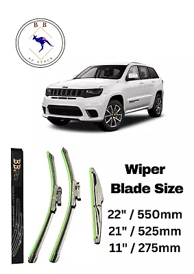 Wiper Blades For Jeep Grand Cherokee 2011-2021 (wk) • $41.99