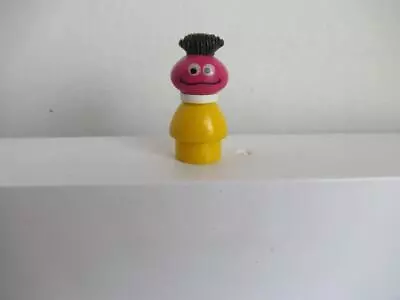 Vintage Fisher Price Little People Sesame Street Roosevelt Franklin Figure • $19.95