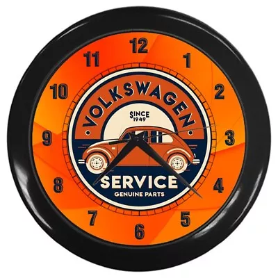 New Volkswagen Logo Wall Clocks 10  Nice Gifts Decor • $30.99