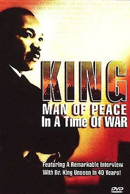 Martin Luther King: Man Of Peace In A Time Of War (DVD) MLK Jr. **EX-LIBRARY** • $6