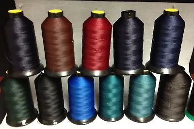 207(Tex 210) Heavy Weight Bonded Nylon/Poly Leather/Canvas/Awning Thread • $12.75