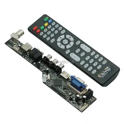 V29 Universal LCD Controller Board TV Motherboard  Support 7-55 Inch LVDS Screen • $10.88