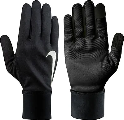 Nike Therma Gloves Men's Size XL Running Training Black Brand New • $33.49