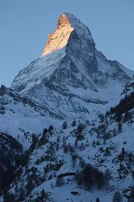 MATTERHORN GLOSSY POSTER PICTURE PHOTO Swiss Alp Switzerland Italy Mountain 1473 • $11.99