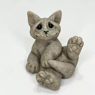 2000 Quarry Critters  Clyde  Second Nature Design Kitty Cat Figurine • $12.99