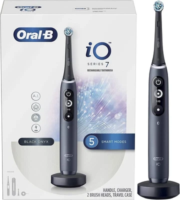 $264.95 • Buy Brand New Oral-B IO7 Electric Toothbrush With Travel Case (Choose Colour)