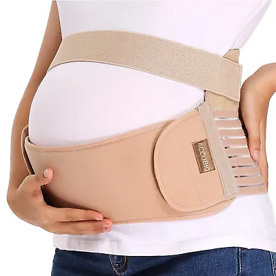 £9.99 • Buy Pregnancy Support Belt Maternity Belly Band L Large Breathable Adjustable