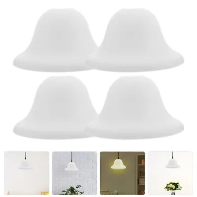  4 Pcs Ceiling Pendant Lamp Shade Mushroom Lampshade Bell Shaped • £15.85