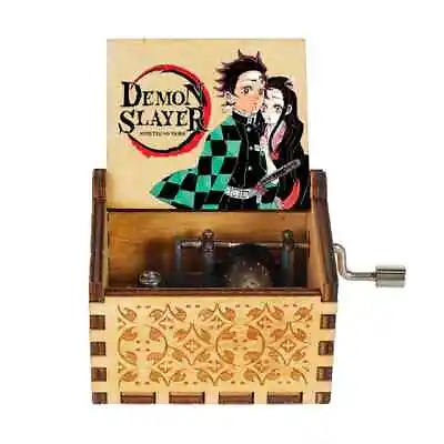 DEMON SLAYER Hand Crank Music Box FREE SHIPPING WORLDWIDE • £9.63