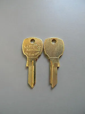 2 National CompX  4 Pin Key Blanks- For Codes 3000PS-3999 PS & 1000PS-1999 D4300 • $7.50