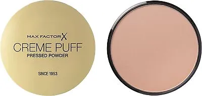 £6.99 • Buy Max Factor Creme Puff Compact Pressed Face Powder 21g - Choose Your Shade