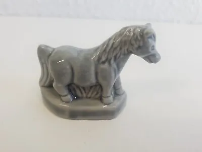 Wade Whimsies Red Rose Tea Porcelain Figurine Gray Pony Miniature Horse • $3.75