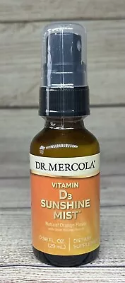 Dr. Mercola Sunshine Mist Vitamin D Natural Orange Flavor-0.98 Fl Oz— SEALED • $19.89