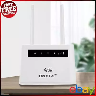 WiFi Router 2 Antennas Home Hotspot RJ11 RJ45 Ports With SIM Card Slot For Home  • £41.03