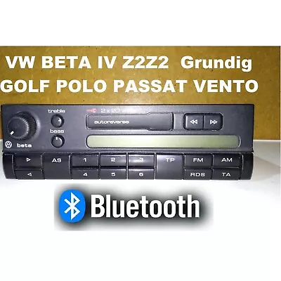 VW Beta 4 Grundig 2x20W Car Radio Player With Bluetooth 5.0 • $330