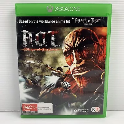 XBOX ONE Attack On Titan A.O.T. Wings Of Freedom (Disc VGC) Series X Compatible • $44.99