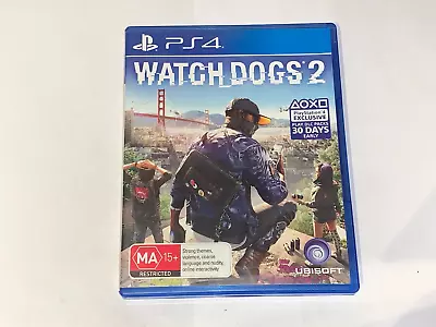 Watch Dogs 2 (ps4 Game  Ma 15+) • $11.16