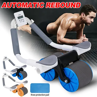 Rebound Plank Elbow Ab Abdominal Roller Wheel For Core Trainer Support Gym OZ • $29.45