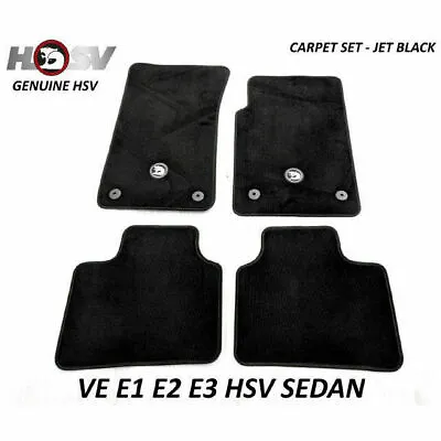 $219 • Buy Genuine HSV Tailored Carpet Floor Mats VE All R8 Clubsport GTS Senator WM Grange