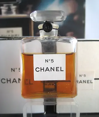 🎁60s ? NewSealed 1/2 Oz Size 8 PARFUM Vintage Chanel No 5 Pure Perfume Extrait • $147