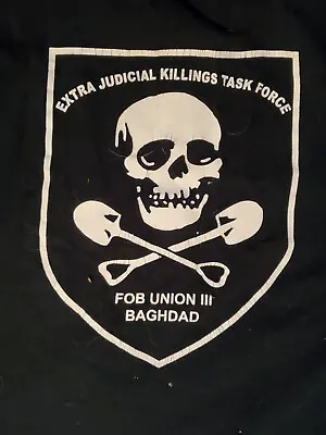 Multi National Force Iraq Shirt XL MNFI Extra Judicial Killings Task Force RARE • $79.99