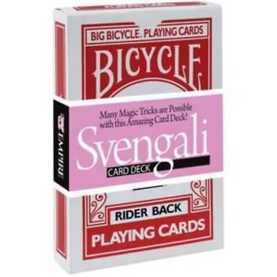 Jumbo Svengali Deck - Jumbo Bicycle Magic Trick Card Deck - Easy To Do! • $31.99