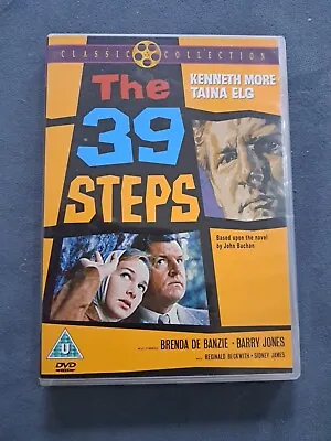 The Thirty Nine Steps (DVD 1959) Kenneth More  Cert U VGC  • £1.29