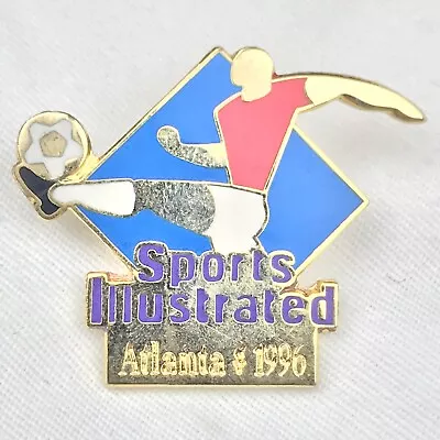 Sports Illustrated Soccer 1996 Vintage Metal Pin Brooch Enamel • $9.95