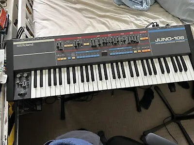 Roland Juno 106 Vintage Synthesizer - Recently Serviced In Japan • $1600