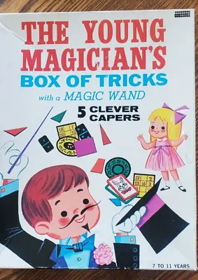 The Young Magician's Box Of Tricks With A Magic Wand Vintage Game • £12.54