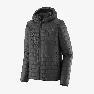NWT Patagonia Men's Nano Puff Hoody Jacket XL Forge Grey Insulated $289 • $270