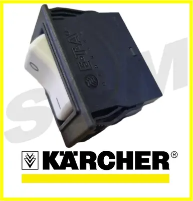 Genuine Karcher Pressure Washer Rocker Switch 66301180 / 6.630-118.0 • £53.41