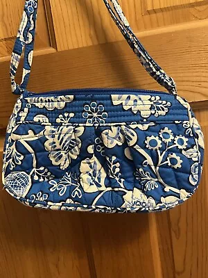 Vera Bradley Lizzy Blue Lagoon Bag • $20