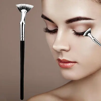 120° Angled Fan Mascara Brush Eyelash & Eyebrow Makeup Brush Tool • $6.50