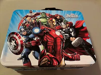 Marvel - The Avengers Assemble Tin Lunch Box - Tin Box Company • $7.50