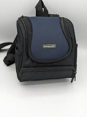 Nintendo 2DS 3DS DSi Backpack Carrying Case Blue - Used & Cleaned • $23.99