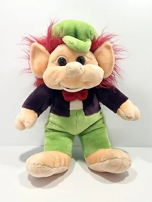 Vintage 80's Troll Doll Large Soft Plush Toy Lemonwood 50cm Irish Amazing Cond. • $39.99