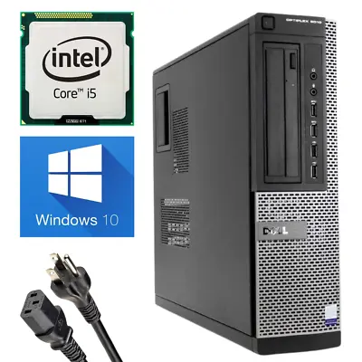 DELL OPTIPLEX 9010 SFF INTEL CORE I5-3470 3.2GHz 4GB RAM 250GB HDD WIN 10 PRO PC • $34.99