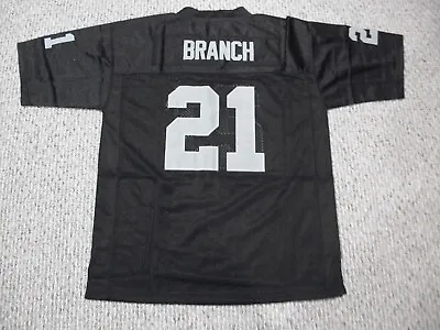 CLIFF BRANCH Unsigned Custom Black LA/Oakland Sewn New Football Jersey Sze S-3XL • $38.05