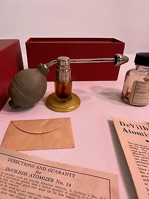 Rare Antique Devilbiss Medical Atomizer Quack Medical Device • $49.99
