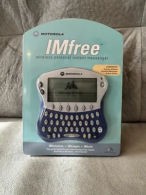 Motorola IMfree Sealed • $27
